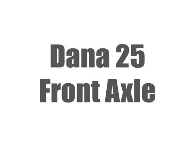 1946-1964 Jeep Utility Vehicle Dana 25 Front Axle