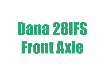 1983-1997 Ford Ranger, Bronco II Dana 28IFS Axle
