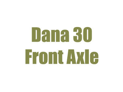 1971-1973 Jeep Wagoneer Dana 30 Front Axle