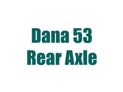 1957-1965 Jeep FC-170 Dana 53 Rear Axle