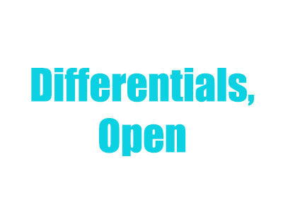 Differentials, Open 1973-1991 GM 10.5