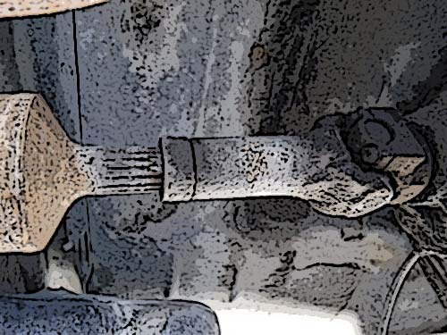 1972-1993 Driveshaft Identification Dodge Gas Rear