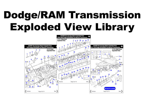 Dodge & Ram Exploded Views | Browse Free Interactive Exploded Views ...