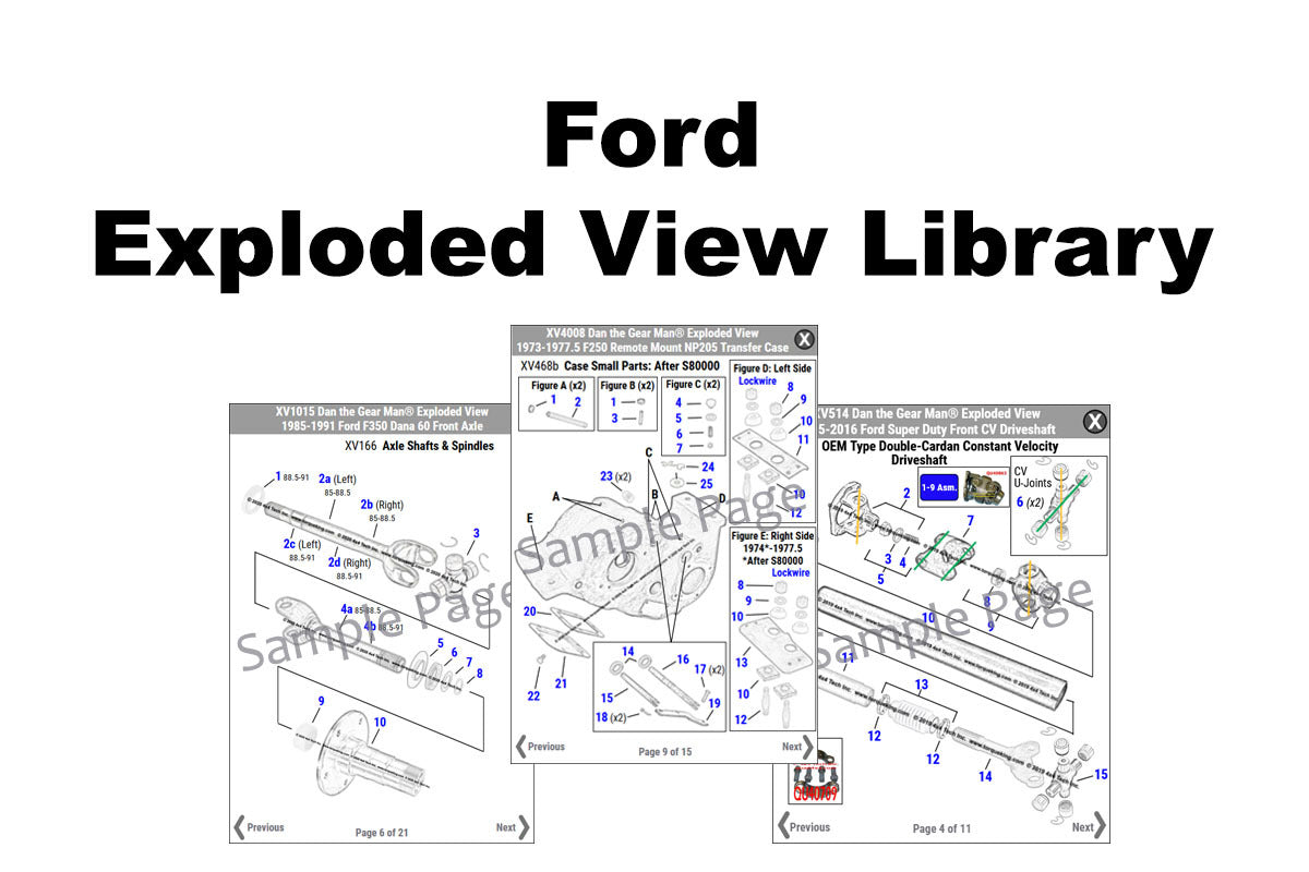 Ford Exploded Views | Browse Free Interactive Exploded Views - Torque ...