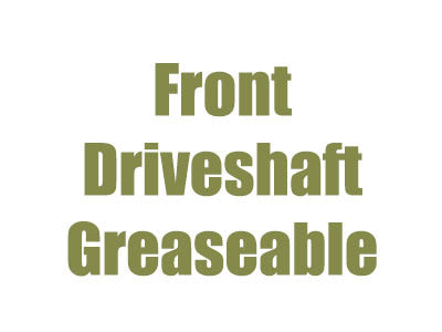 1971-1991 Spicer 1310 Greaseable Front Driveshaft