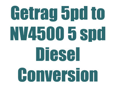 1989-1993 G360 to NV4500 Diesel Conversion