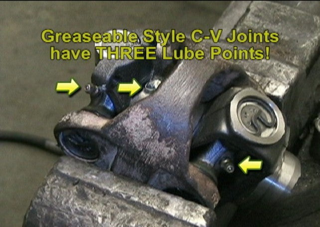1970-1977 Driveshaft Identification Bronco Front