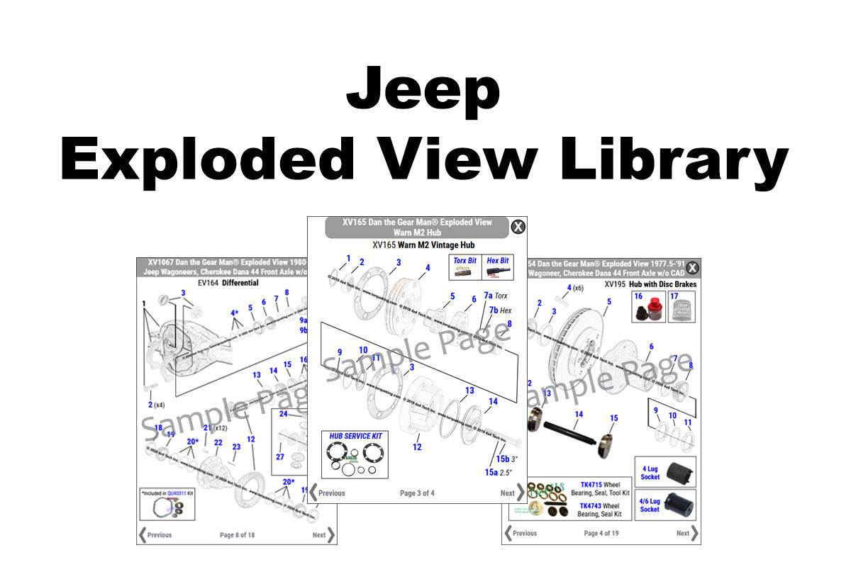 Exploded Views Exercise Jeep Exploded Views | Browse Free Interactive Exploded Views - Torque ...