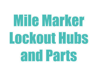 Mile Marker Lockout Hubs, Parts 77-91 D60