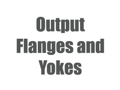 Output Flanges, Yokes 2011-2018 BW4444, BW44445
