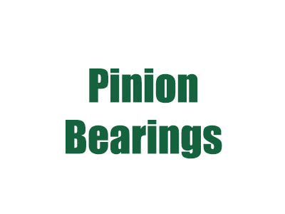 Pinion Bearings 2005-2016 Ford Super 60F