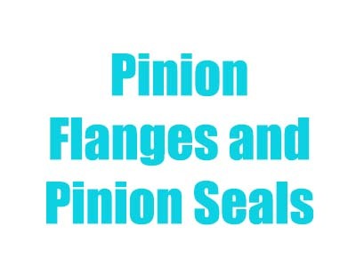 Pinion Flanges & Seals 03-13 Ram 2500 10.5