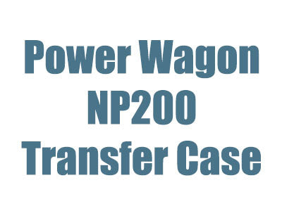 1945-1978 Power Wagon NP200 Transfer Case