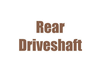 1982-1997 Ford Rear Driveshaft