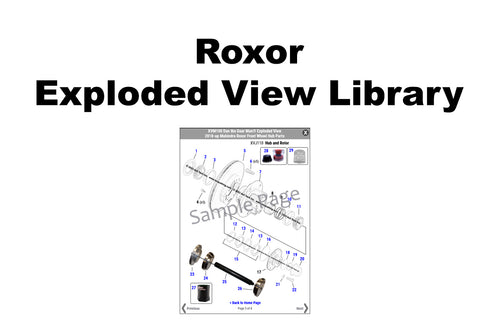 Exploded Views for Mahindra Roxor 4x4s