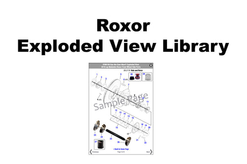 Exploded Views for Mahindra Roxor 4x4s