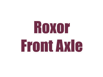 Mahindra Roxor Front Axles