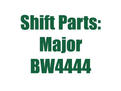 Shift Parts, Major 2011-2018 BW4444
