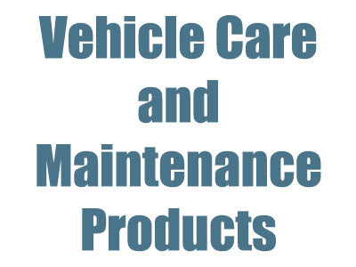 Vehicle Care & Maintenance Products
