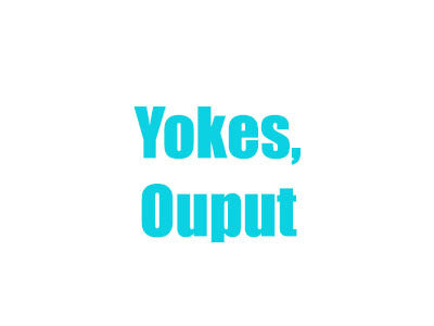 Yokes, Output 1963-1971 Dodge NP435, NP445