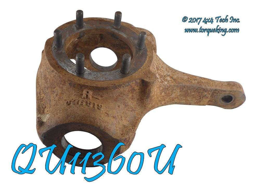 QU11360U Used Right Steering Knuckle for 1972-1974 Dodge W100 Torque King 4x4