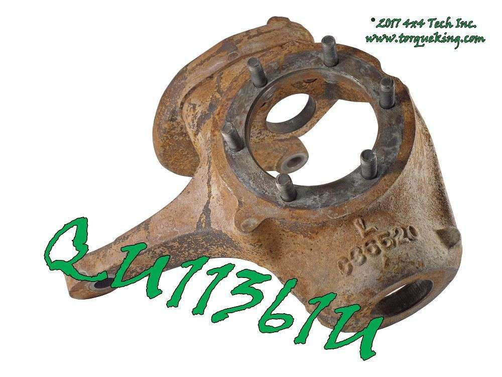 QU11361U Used Left Steering Knuckle with Steering Arm for 1972-1974 W100 Torque King 4x4