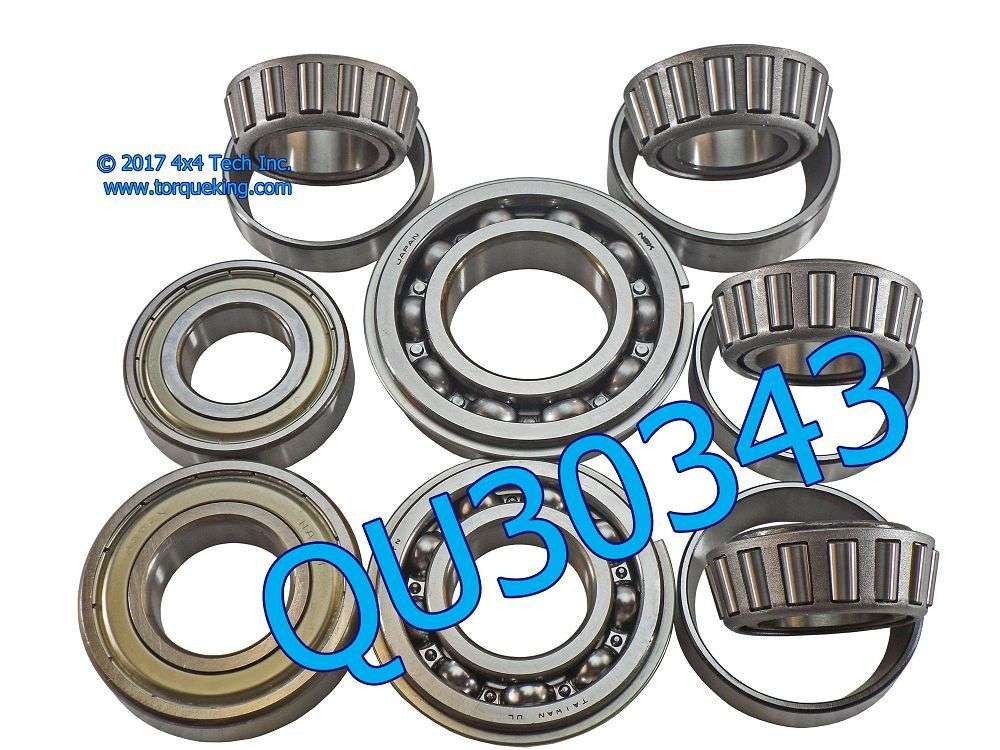 QU30343 T221 Transfer Case Bearing Only Kit for 1960-1969 Chevy & GMC Torque King 4x4
