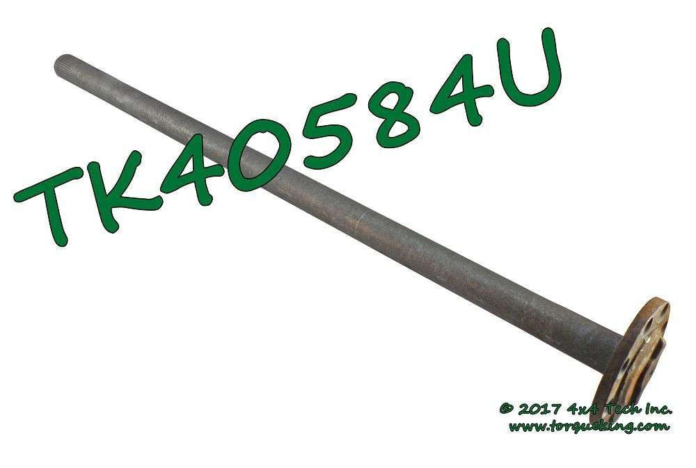 QU40584U Used 35 Spline Rear Axle Shaft for 1987-1990 Dodge Dana 70 SRW Torque King 4x4
