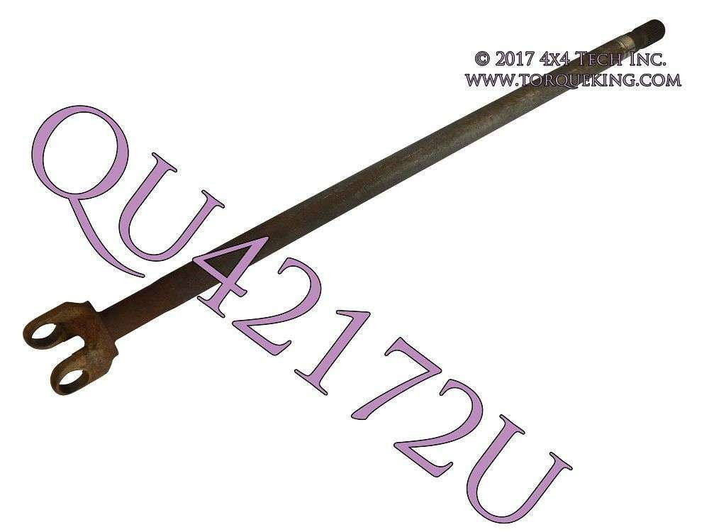 QU42172U Used 37.22" Long Left Inner Axle Shaft for 1980-1984 Dodge Torque King 4x4