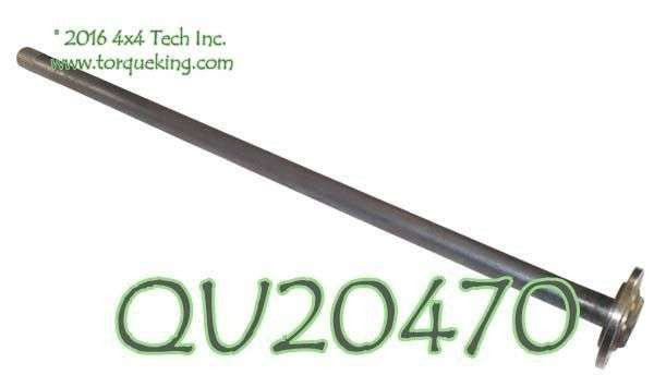 QU20470 40.24" Left Rear Axle Shaft for 99-05.5 F350 DRW PU, 05-16 Ambulance Chassis Torque King 4x4