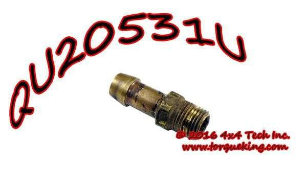QU20531U Used Transfer Case Vent Fitting for Ford Borg Warner 1356 Torque King 4x4
