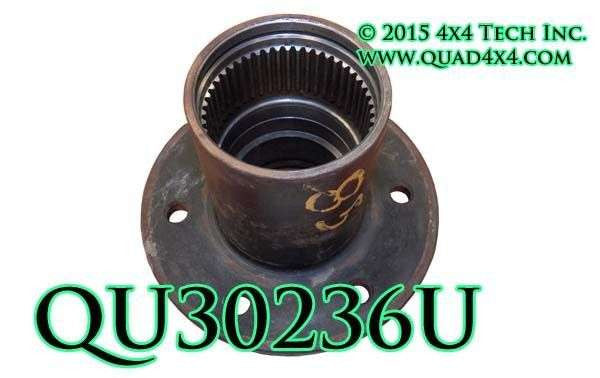 QU30236U Used 6 Bolt 4x4 Front Wheel Hub for 1977.5-1991 Chevy, GMC, and Jeep Torque King 4x4