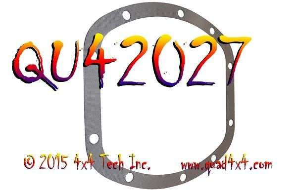 QU42027 Dana 25, Dana 27, Dana 30 Reusable Differential Cover Gasket Torque King 4x4
