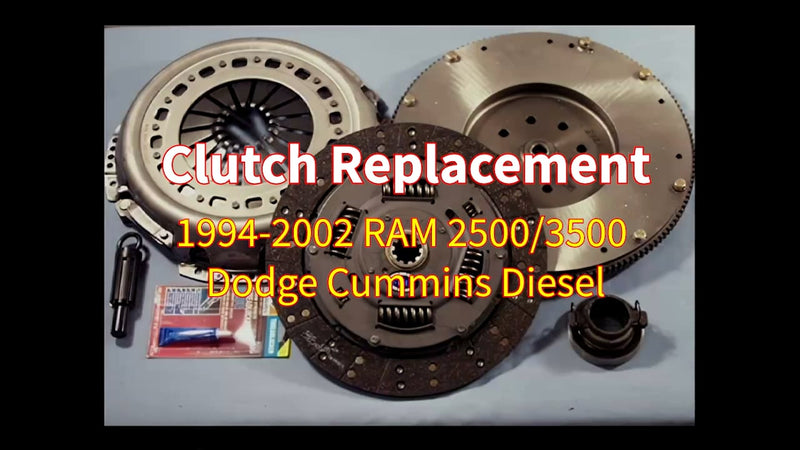 1994-2002 Ram Cummins Diesel Clutch Replacement