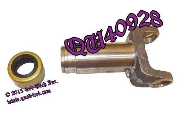 QU40928 1330 x 6" x 1-3/8" 15/16 Spline Greaseable Slip Yoke Torque King 4x4
