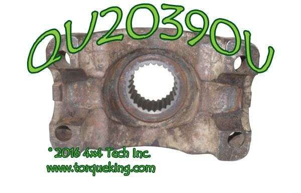 QU20390U Used 1330 Series 26 Spline U-Bolt Style Pinion End Yoke for Ford Torque King 4x4