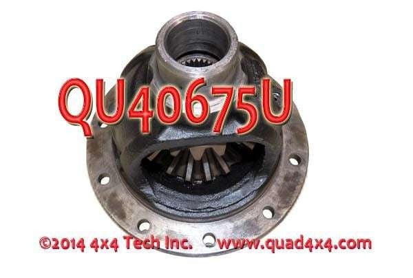 QU40675U Used Loaded Dana 44 30 Spline Open Diff Assembly Torque King 4x4