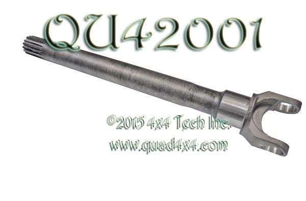 QU42001 New Left Inner Axle Shaft for 1985-1987 Dodge Dana 44 Torque King 4x4