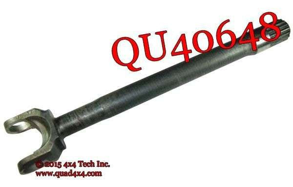 QU40648 Left Inner Axle Shaft for 1988-1993 Dodge Ram W250 Dana 44 Torque King 4x4