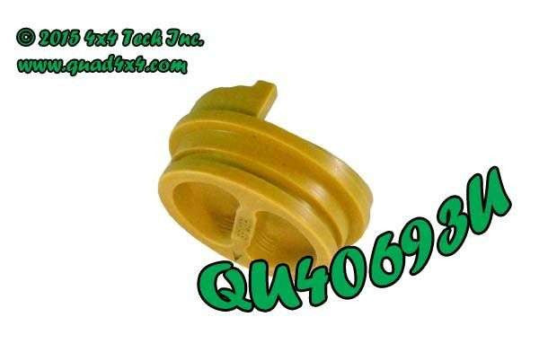 QU40693U Used Yellow GM 1st Design Spicer Plastic Hub Dial, 1972-1978 Torque King 4x4