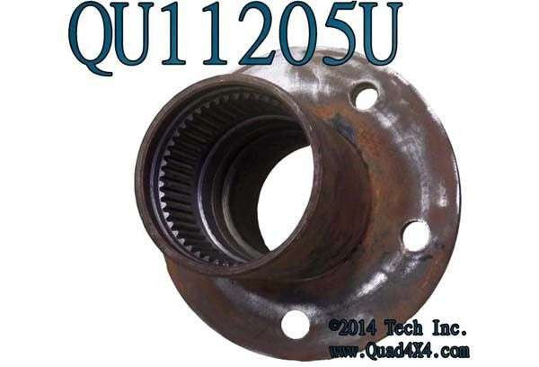 QU11205U Used 5 Bolt Front Wheel Hub for 1985-1993 Dodge, Plymouth 1/2 Ton Torque King 4x4