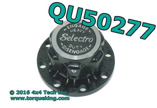 QU50277.5 One Selectro 8 Bolt Lock Out Hub for 1975-1991 Dodge Dana 60 Torque King 4x4