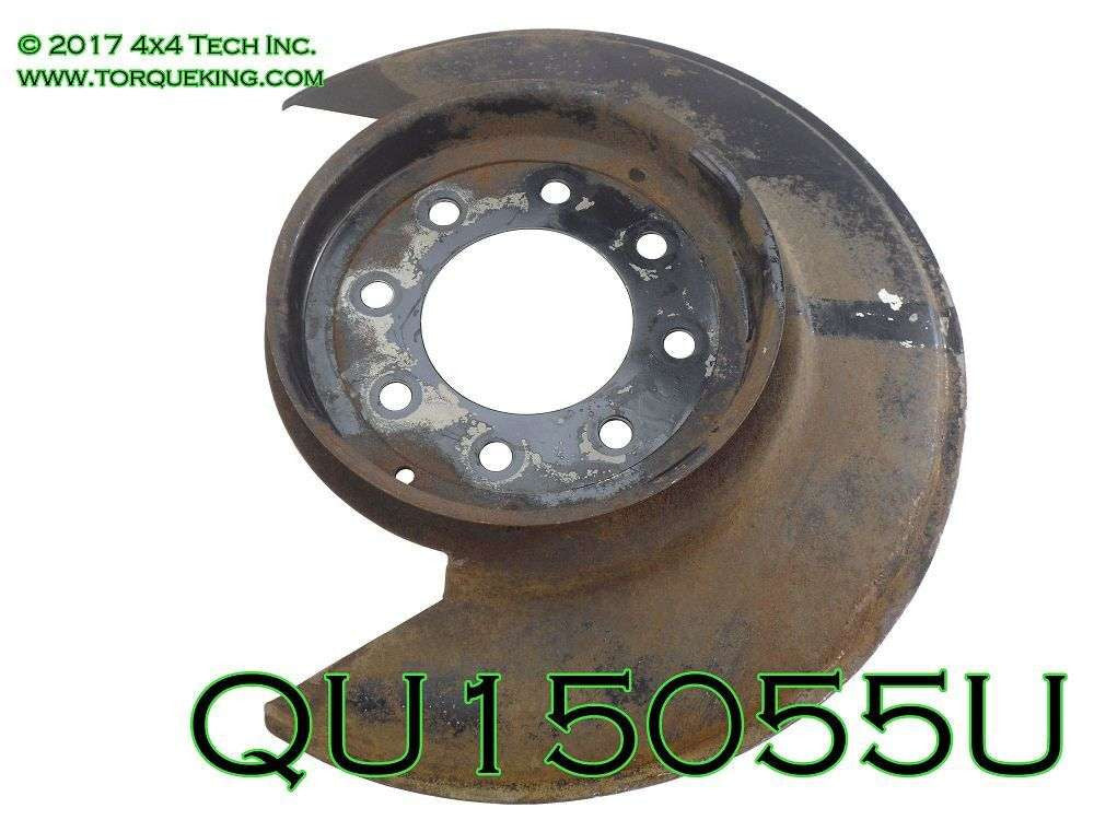 QU15055U Used Right Disc Brake Splash Shield for 1974-1979 IHC Scout Torque King 4x4