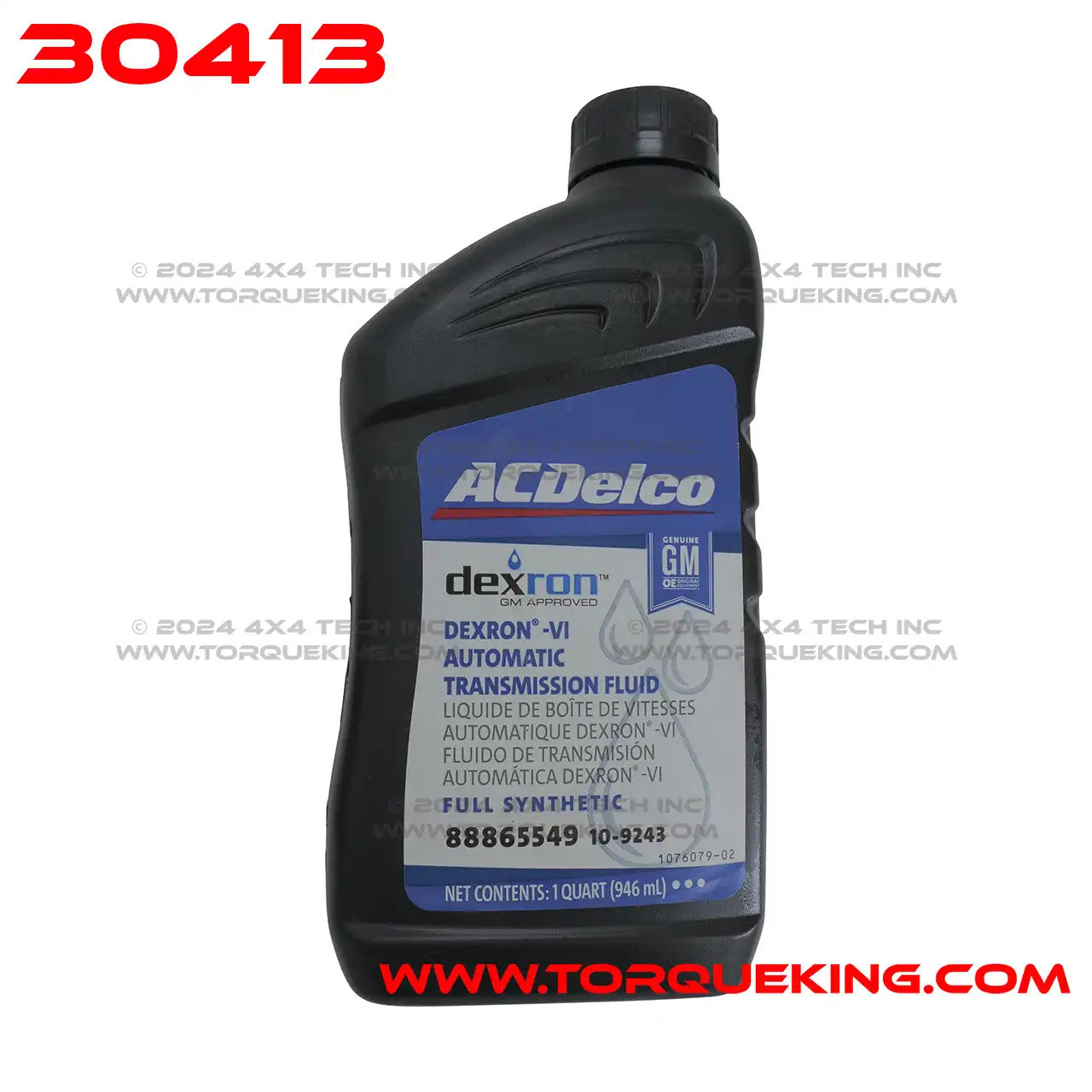 AC Delco 10-9243 Dexron VI ATF Torque King 4x4