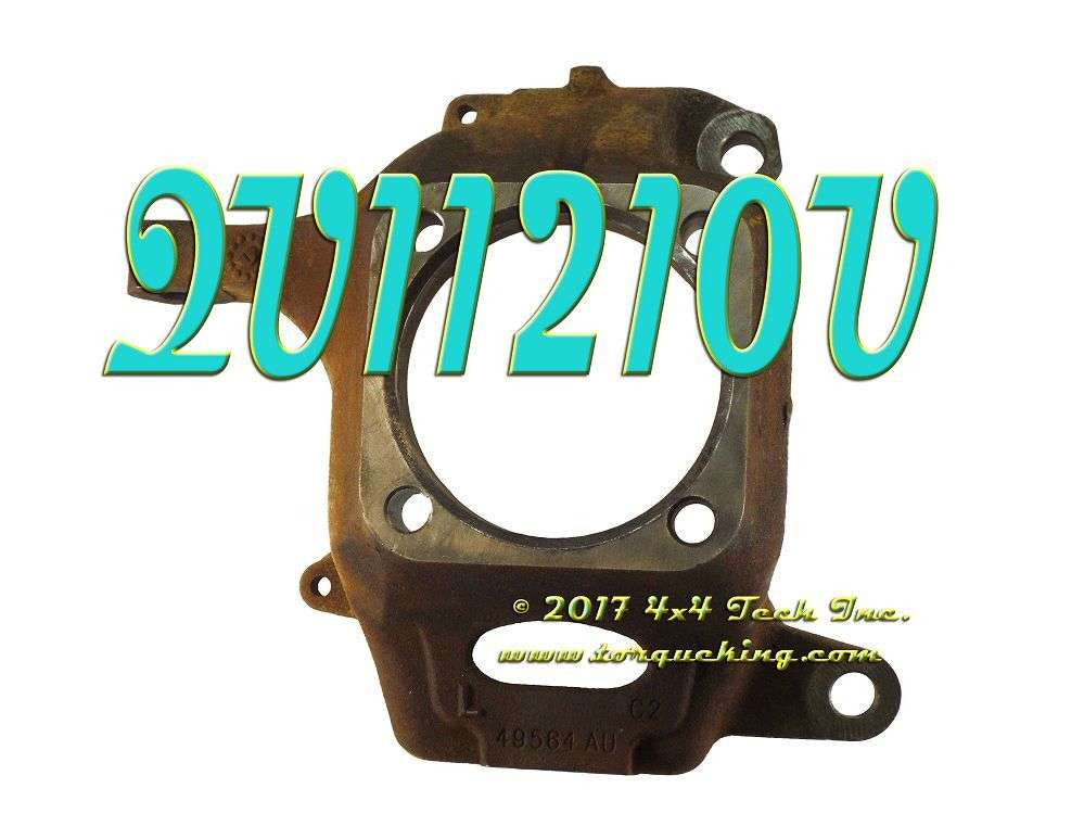QU11210USED 00-02 LEFT KNUCKLE Torque King 4x4