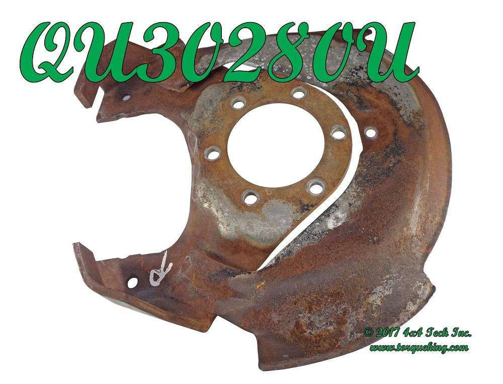 QU30280U Used Disc Brake Caliper Anchor Bracket with Shield Torque King 4x4