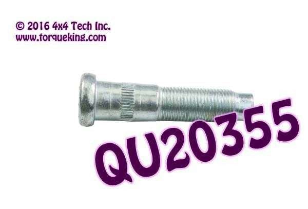 QU20355 9/16" Front Wheel Bolt for 1980-1997 Ford F250, F350 4x4 Torque King 4x4