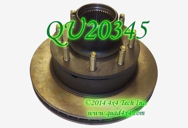 QU20345 F250 HUB AND ROTOR Torque King 4x4