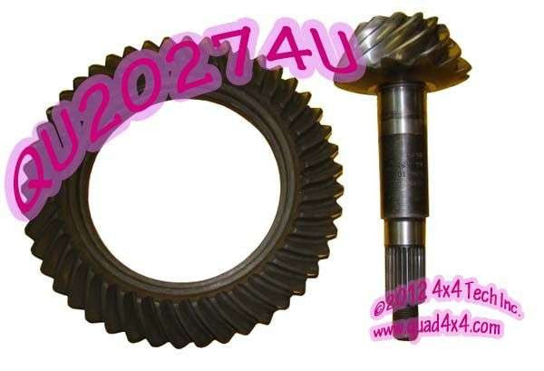 QU20274U Used 3.54 Ratio Dana 50 Ring and Pinion Set Torque King 4x4