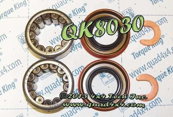 QK8030 Rear Wheel Bearing & Seal Kit for 1997-2006 GM AAM 9.5" Rear Torque King 4x4
